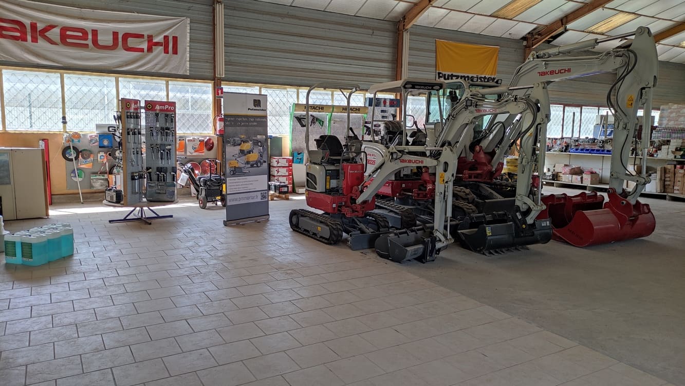 A vendre location et vente de matériel de location en BTP Millau